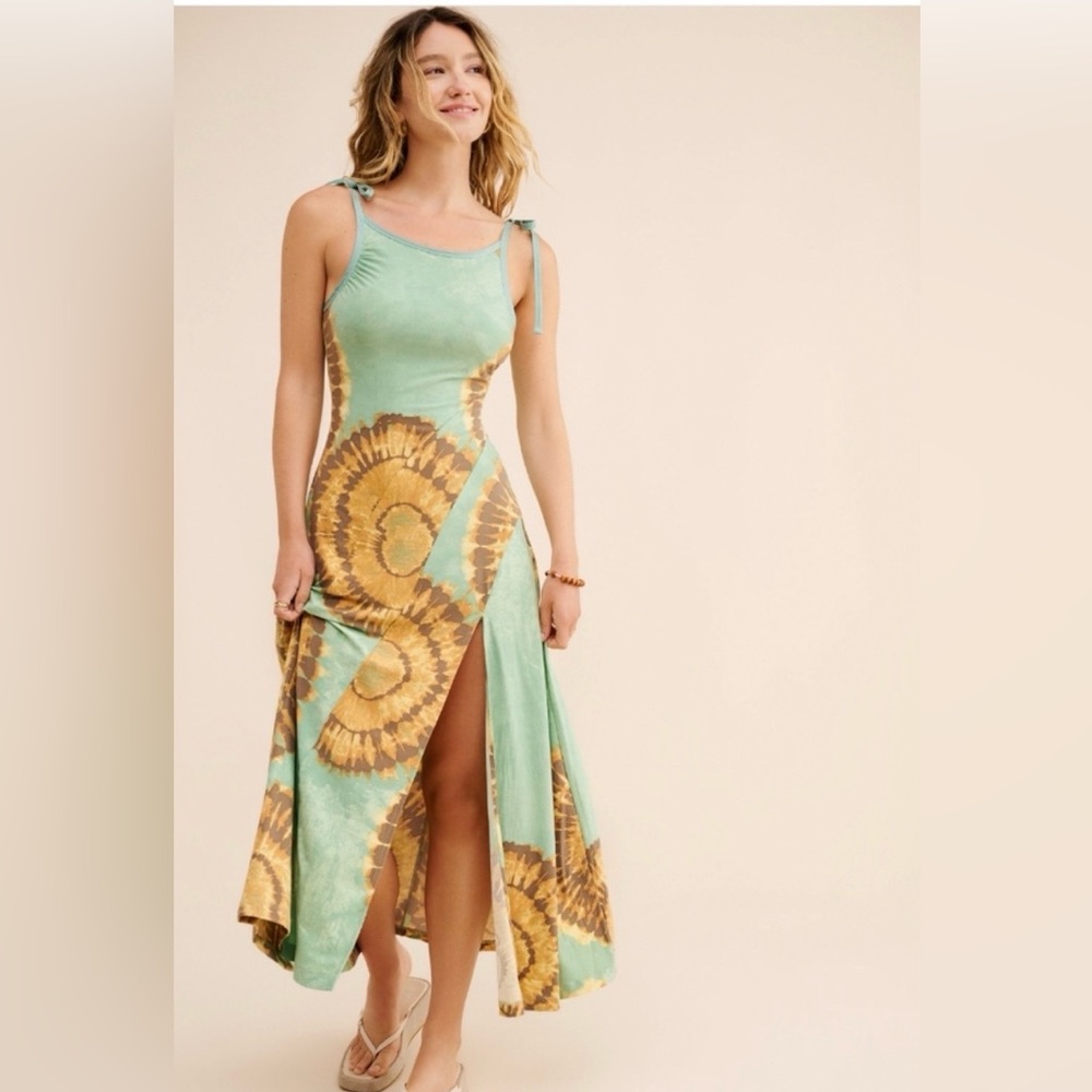 Free People Tie-Dye Maxi Dress